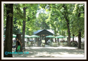 Luxembourg gardens cafe