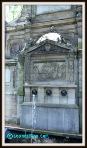the Leda fountain