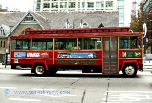 Tourist bus, Vancouver Canada