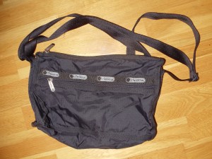 my .50c new-used travel purse.