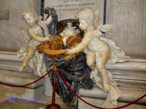 St Peters cathedral - holy water