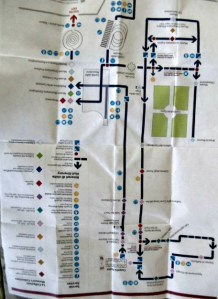 map of Vatican musrum