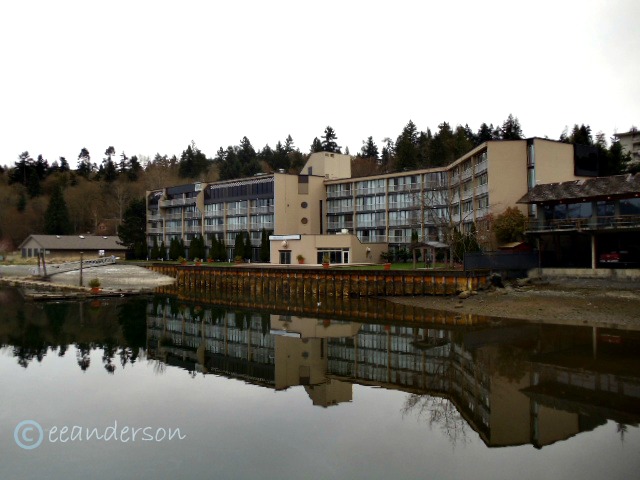 Waterside of Oceanfront suites Cowichan Bay